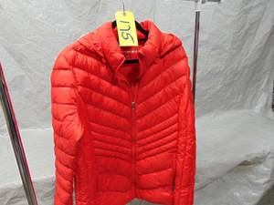 LONDON FOG WOMENS PUFFER QUILTED PACKABLE DOWN JACKET XL
