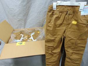24 Pack Boys Cat and Jack Joggers Pants Elasticized Waist Size 14