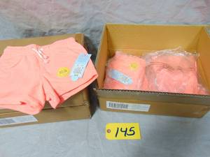 36 Pack cat and jack peach shorts Size 5T