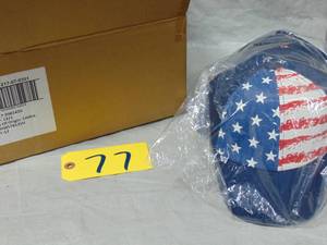 12 Pack Cat & Jack American Flag 2T-5T Snapback Hat
