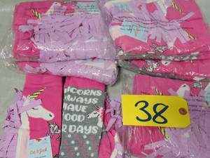 12 Packs of 2 Pair Girls  Knee High Unicorn Socks - Cat & Jack