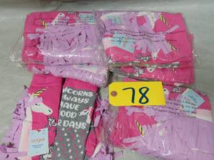 12 Packs of 2 Pair Girls  Knee High Unicorn Socks - Cat & Jack