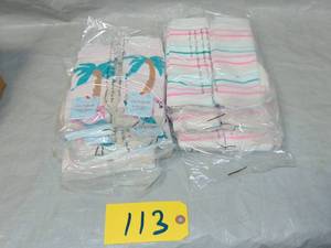 12 Packs of 2 Pair Girls  Knee High  Socks - Cat & Jack Size M