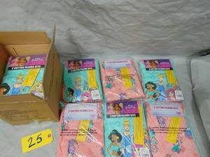 11 Packs of two sets Disney princess 2 cotton pajama set size 10