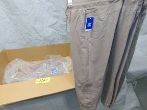 6 Pack Womens Mid-Rise French Terry Acid Wash Jogger Pants - JoyLab Size S