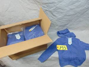 12 Pack Boys Zip-Up Hoodie - Cat & Jack Size 4T