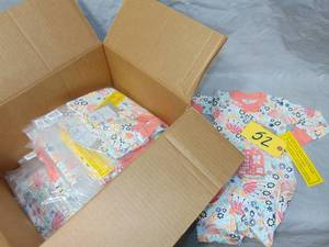 12 Pack honest baby organic cotton sleep n play size 18  months