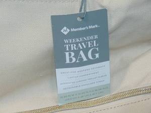 members mark weekender travel bag