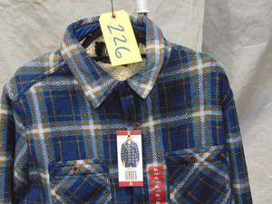 members marklong sleeve polar fleece work shirt Size XL