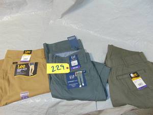3 Pack Mens Pants Size 36X32 And 36X30