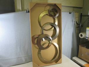 (F-1) Large Metal Wall Decor 37 12...
