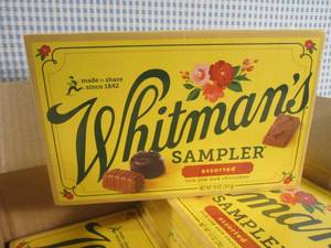(C-3) Case 6 Boxes Whitmans Sampler...