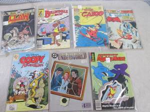 (C-4) 7 Assorted Vintage Comic Book...