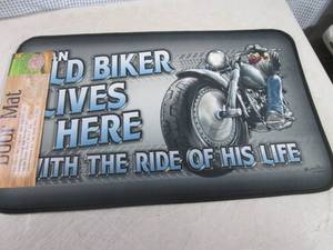 (B-2) An Old Biker Lives Here With...