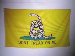 (EC1) 3 ft x 5 ft Gasden Flag Dont...