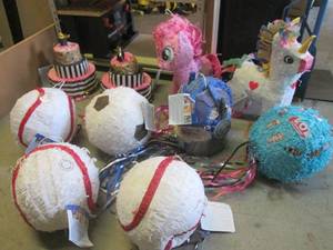 (EW3) 10 Assorted Small Pinatas...