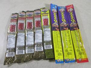 (B-3) Assorted Large Meat Snack Sti...