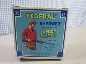 (BSB) Federal Hi-Power Shot Shells ...