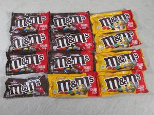 (B-1) 12 Bags Share Size M&Ms Past...