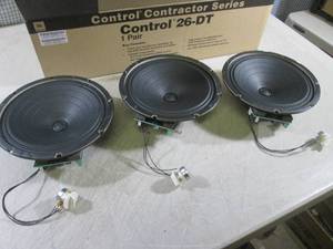 (EW6) 3 Valcom V-1020C Speakers...