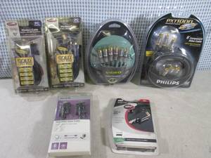 (BS) Assorted AudioVideo CordsCab...