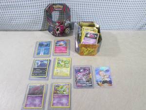 (EC1) Pokemon Tin Box Full of Assor...