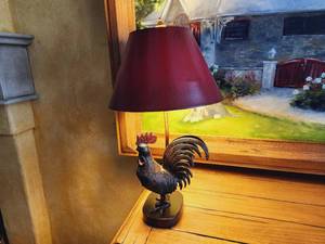 Rooster Lamp