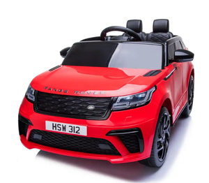 TOBBI 12-Volt Kids Ride On Car Licensed Land Rover Battery Powered Electric Vehicle Toy with Remote Control, Red (APPEARS NEW IN BOX)