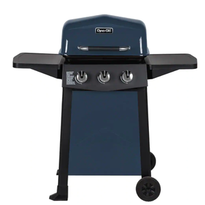 Dyna-Glo 3-Burner Open Cart Propane Gas Grill in Blue (NEW IN BOX)