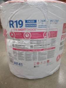 Owens Corning R-19 Kraft Faced Fiberglass Insulation Roll 23 in. x 39.2 ft.