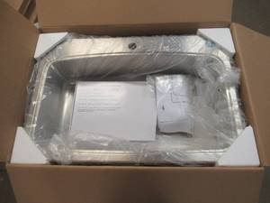 Glacier Bay All-in-One Drop-in Stainless Steel 33 in. 2-Hole Single Bowl Kitchen Sink with Pull-Out Faucet (NEW)