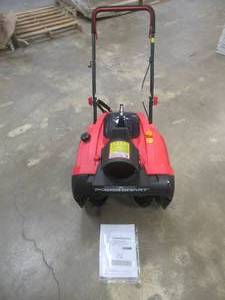 PowerSmart 21 in. Single Stage Gas Snow Blower (ONE OF THE BOLTS HOLDING THE SHOOT IS STRIPPED, NEEDS TO BE REPLACED, OTHERWISE NEW)