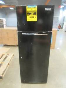 Magic Chef 7.3 cu. ft. 2-Door Mini Fridge in Black with Freezer (DENTED, CRACKED SHELF & MISSING BOTTOM SHELF, SEE PHOTOS)