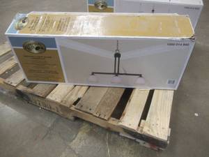 Hampton Bay Mattock 3-Light Oil Rubbed Bronze Kitchen Island Light with Glass Shades (MISSING CEILING CANOPY)