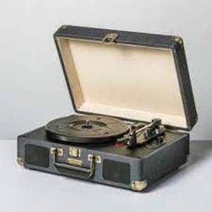 Hearth & Hand with Magnolia Suitcase Record Player