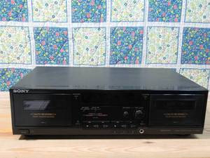 Sony TC-WR590 Dual Cassette Tape Deck Recorder