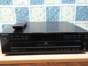 Vintage SONY CDP-C225 5 Disc Music CD Player Compact Disc Multi-Play
