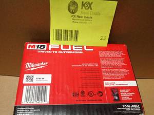Milwaukee M18 FUEL 18V Lithium-Ion Brushless Cordless Compact Router (Tool-Only), Open Box, Review all pictures