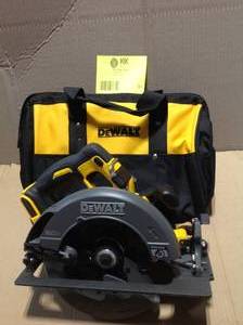 Dewalt DCS578 60V Max FLEXVOLT 7-14 Brushless Cordless Circular Saw Tool only customer return see pictures