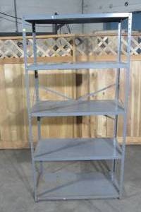 5 Shelf Steel Rack - 72 x 36 x 17.5