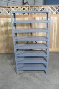 Steel 8 Shelf RackParts Organizer - 59.5 x 30 x 12