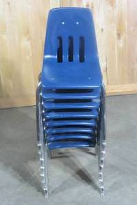 8 - Virco 9016 School Chair - 16 Seat Height (Set of 8)