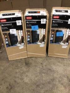 lot 8 image: Keter XL Garage Tall Cabinets, Lot of 3, Customer returns, review all pictures