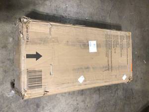 lot 28 image: Home Decorators Collection Bradstone Dark Charcoal Jewelry Armoire, Customer return, Review all pictures