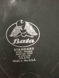 lot 15 image: BATA STEEL TOE CHEST WADERS