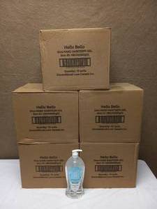 lot 42 image: 5 BOXES HELLO BELLO HAND SANITIZER