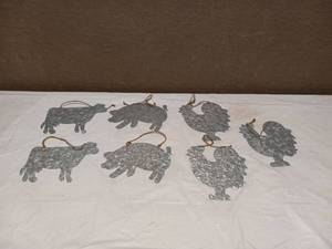 lot 67 image: ANIMAL WALL HANGERS