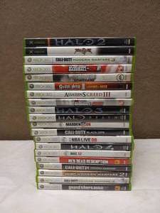 lot 75 image: XBOX GAMES