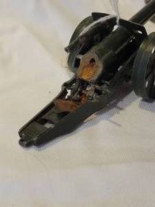 lot 74 image: Vintage Prime & Fire Toy Canon