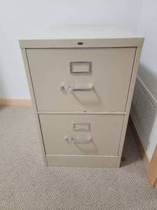 lot 121 image: Rugged Office Filing Cabinet